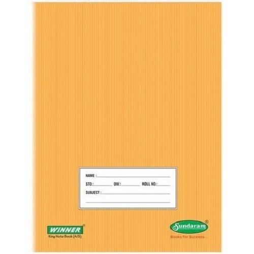 10X8 Inches Rectangular Soft Pages And Printed Cover Notebook 2 Pin