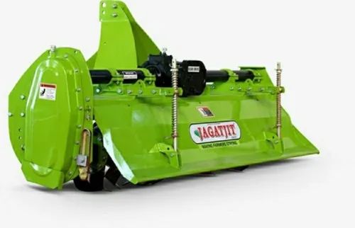 Green 1700X900X1000 Mm Semi-Automatic Hot Rolled Diesel Painted Tractor Rotavator