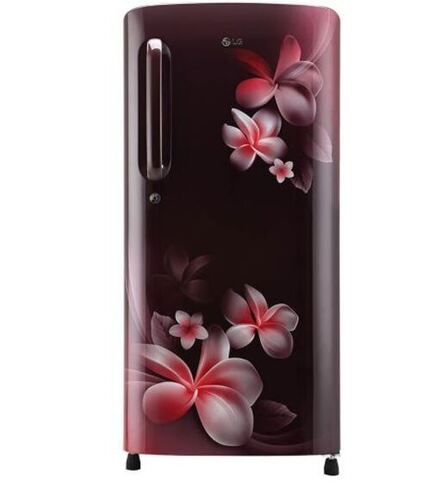 230 Watt 240 Voltage Floral Printed Fiber Body Single Door Refrigerator