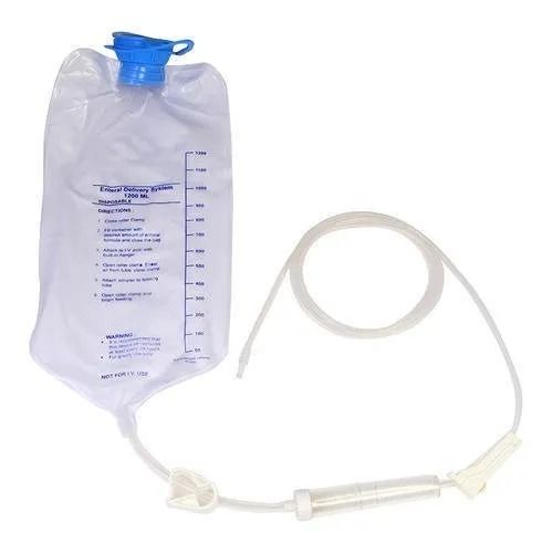 5*130 Cm Recyclable Disposable Non-woven Enteral Feeding Bag For Medical Use