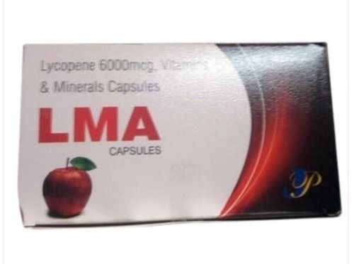 6000Mcg लाइकोपीन (Lma) विटामिन और मिनरल्स कैप्सूल सामान्य दवाएं