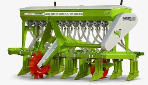 78X60X48 Inches Semi-Automatic Mild Steel Seed Drill Machine For Agricultural Capacity: 480 Kg/Hr