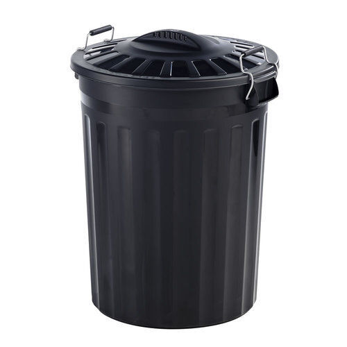 Black Pvc Waste Segregation Dustbin For Home & Office Application: Construction