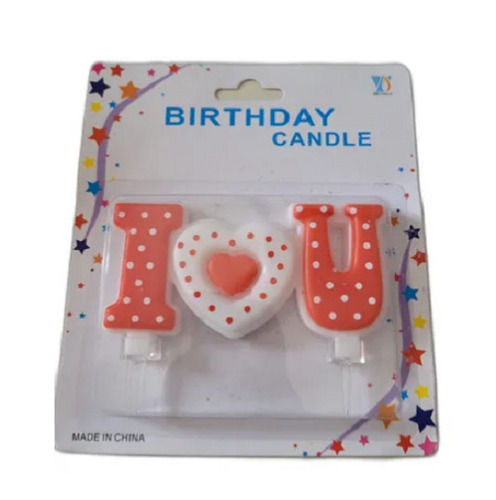 Customize Type Gel Wax Art Birthday Candle Burning Time: Na Week