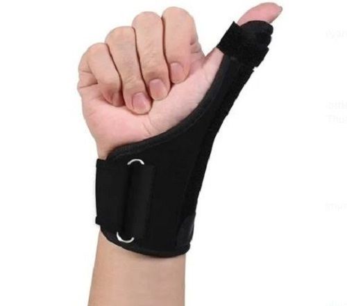 Flexible Design Black Breathable Portable Cotton Thumb Support