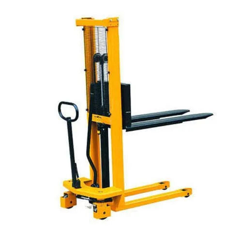 Mild Steel Hydraulic Manual Pallet Stacker