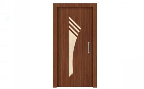 Designer Laminated Door - Solid Wood 7 Feet x 30 mm Brown | Waterproof Insulated Versatile for Internal & External Use Anti-Glare Finish