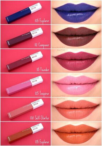 Smooth Texture Long-Lasting Smudge Proof All Types Skin Liquid Matte Lipstick