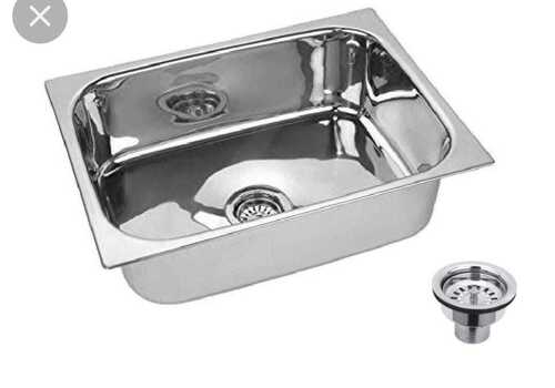 Square Shape Stainless Steel Sink For Kitchen Use