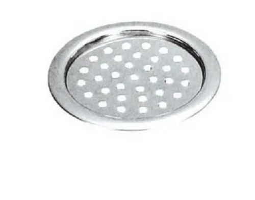 Round Glossy Stainless Steel Floor Drain