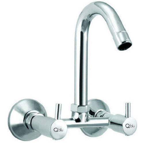 Anti Corrosive Swan Neck Stainless Steel Glossy Sink Mixer