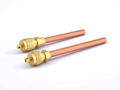 Standard Brass Copper Air Conditioner Refrigeration Access Valve