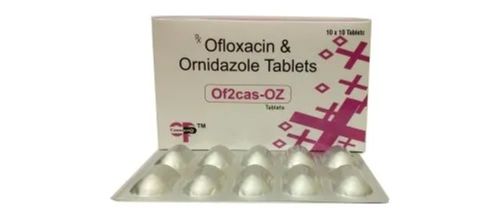 Standard Grade Ofloxacin & Ornidazole Of2Cas Oz Antibiotics Tablets  Cas No: 18-6372