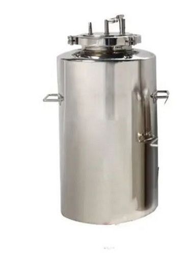 20 Liter Capacity Stainless Steel Pressure Vessel Application: Industrial