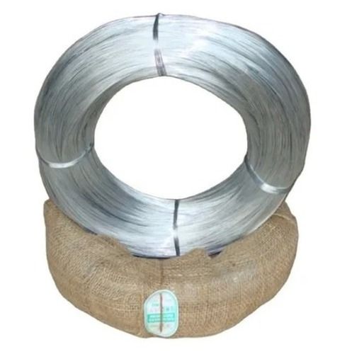 Silver 220 Voltage 60 Hertz Stainless Steel And Zinc Coating Electro Galvanized Wire