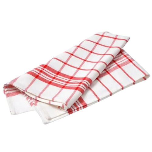 50x70 Centimeters Rectangular Check 100% Cotton Kitchen Towel 
