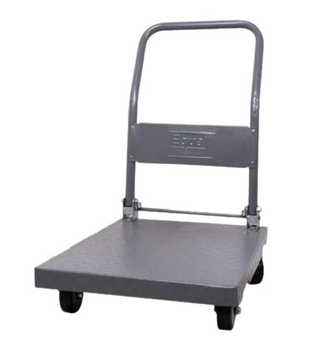 Easy To Operate 50X70 Cm 50 Watt 220 Voltage Mild Steel Handling Trolley For 300 Kilogram Lifting Capacity