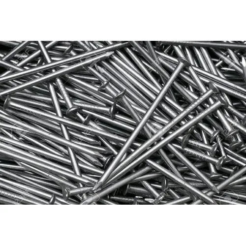 7 Inches Industrial Grade Round Head Galvanized Steel Nails Application: Construction