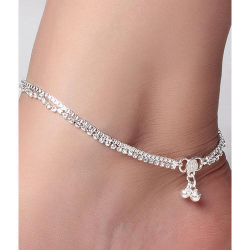 silver anklets