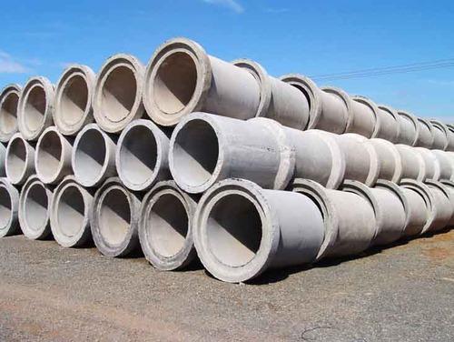 Grey Concrete Rcc Cement Round Pipe For Sewage And Drainage