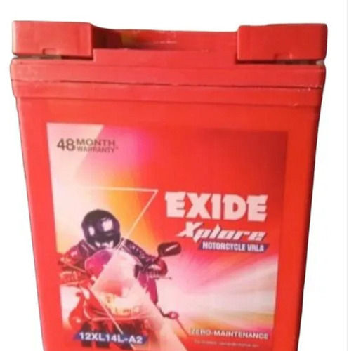 Exide 12XL2.5L C Motor Cycle VRLA Battery with 4 Years Warranty