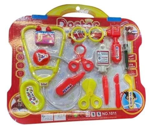 Multicolor Kids Attractive Highly Light Weight Safe Plastic Doctor Set For Playing