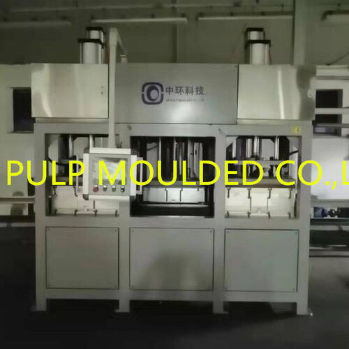 Low Cost Disposable Bagasse Bamboo Pulp Tableware Plate Or Food Dish Tray Making Machine Line