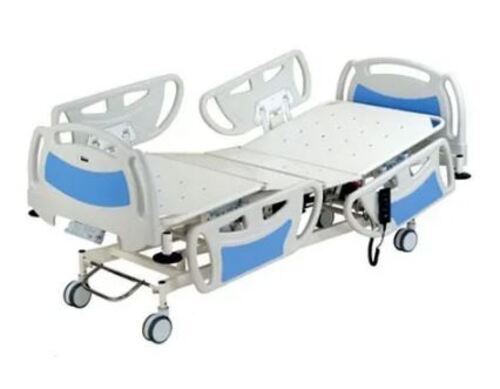 Manual Operated Portable Mild Steel And Plastic Electrical Icu Bed