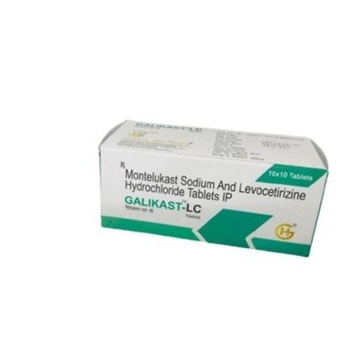 Montelukast Sodium And Levocetirizine Tablets Ip, Pack Of 10X10 Tablets General Medicines