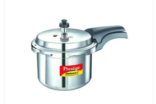 Prestige Deluxe Plus Aluminium Pressure Cooker 3 Litres - Finish: Polished