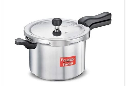 Prestige Svachh Aluminium Pressure Cooker 5L - Finish: Polished