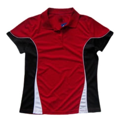 Printed Polo Neck Half Sleeve Polyester Sports T-Shirts For Men'S  Age Group: Adults