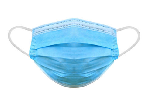 Smooth Finish Dust Disposable Non Woven 3 Ply Face Mask