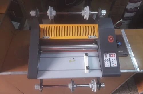 Thermal Lamination Machine Steel Roller With Laminating Speed 0.5-3.2Mm/Min