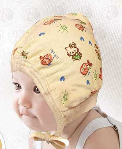 Unisex Multicolor Cotton Mittens For Newborn Baby Cap