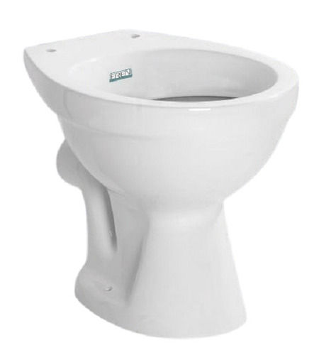 Wear Resistant White Round Glossy Finished Western Toilet Seat