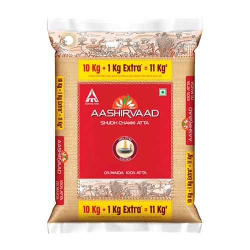 11 Kg Rich In Protein And Vitamin Healthy Aashirvaad Wheat Flour  Additives: Vegetarian