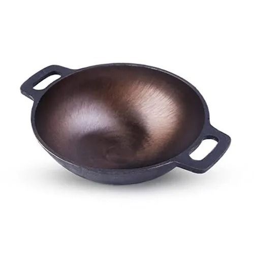 Buy Heavy Iron Kadai, Vok, 12inch, 4mm thick