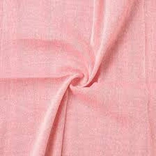 Pink All Season Plain 60 Meter Length Washable Cotton Handloom Fabric