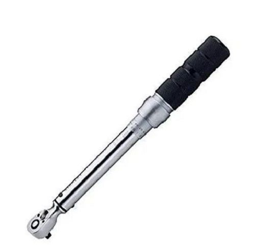 Silver Carbon Steel And Rubber Made Manual Torque Wrench