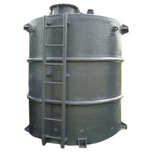 Chemical Storage Paint Coated Vertical Fiberglass Reinforced Plastic Reactor Application: Industrial