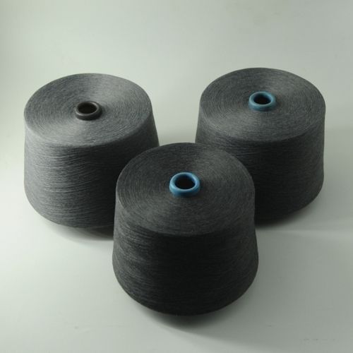 Dull Ring Spun Dark Grey Polyester Viscose Yarn For Textile Industry