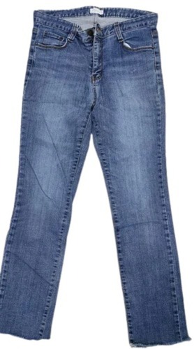 High-Quality Denim Straight-Leg Jeans - 36 Inch Length, 32 Inch Waist | No Fade, Cool Finish, Machine Washable for Girls