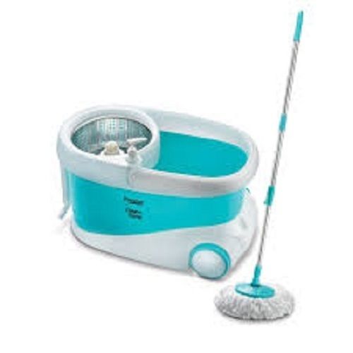 Sky Blue With White Plastic Material 5.47 Pounds Weight Medium Size Cleaning Magic Mop