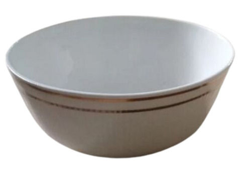 Polished Finished Dishwasher Safe Plain Ceramic Soup Bowl Application: Kitchen