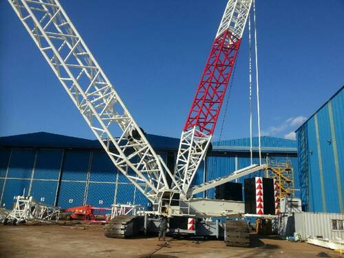 Used Terex-Demag CC2500-1 500 TON Crawler Cranes