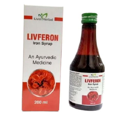 200 Ml Ayurvedic Iron Syrup For Improve Immunity Dry Place