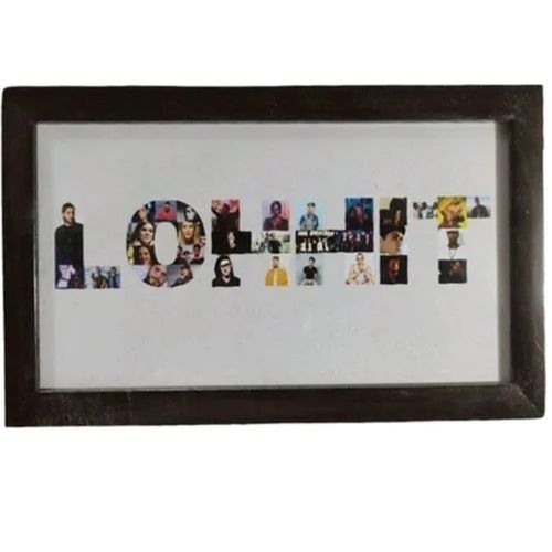 wooden photo frame