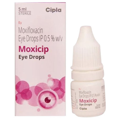  5 Ml Moxifloxacin आई ड्रॉप IP 0.5% W/V