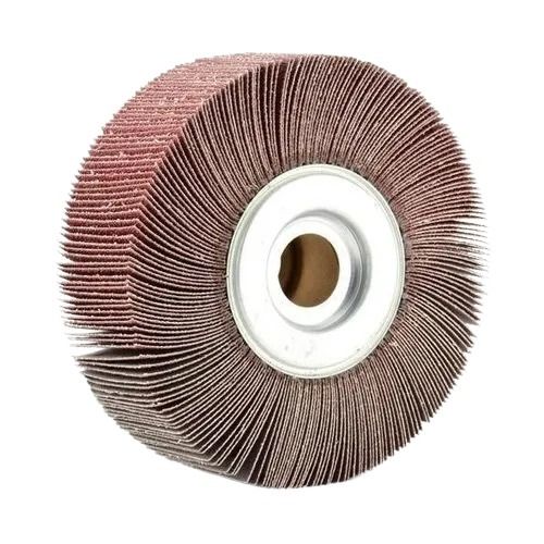 Dark Reddish 6-8 Inch Abrasive Disc Non Woven Aluminum Oxide Flap Wheel